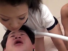 Amazing Japanese slut tutor inspire Sawada in Fabulous Handjob, Footjob JAV video