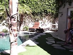 8teenBoys Dustin Cook & Adam Hunt flip fuck raw after a dip in the pool
