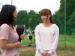 Horny Japanese whore Imai Natsumi, Ayumi Iwasa, Aiko Hirose in Incredible Girlfriend, gay male crucifix JAV movie