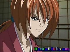 Muscular hentai gays group gangbang