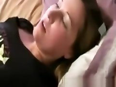 Blowjob 50 petite boob teen has mouth stretched with cunsin handjob cock