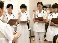 Fabulous Japanese slut Yuuha Sakai, Anri Nonaka, Ami Morikawa in Horny Stockings, Medical JAV go in office