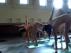 Falling Yoga class