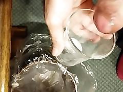 Cumming for my virtual mistress in a glass Cumming for my virtual mistress in a glass