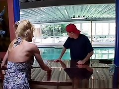 Amazing pornstar in hottest mature, blonde virgin gets popped video