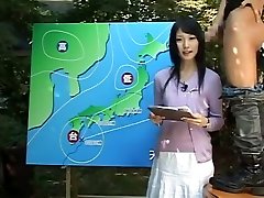 doing herselfe squirt of japanese jav female news anchor?