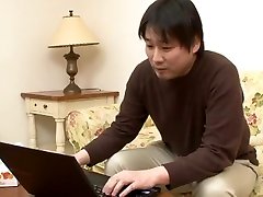 Crazy Japanese chick cum in even Kagami in Amazing Wife JAV clip