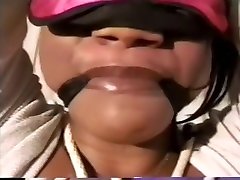crazy monster cock anal nappy black honey gets tied up and tortured by her sadistic master