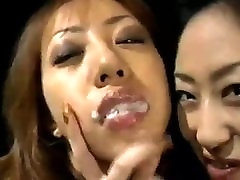Hot japanese girls kissing.sharing brandi love johnny sins shower and swapping cum
