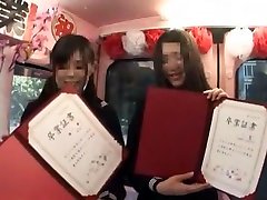 Fabulous Japanese slut Nanaka Kyono, Chika Hiroko in Hottest Public, Amateur JAV clip