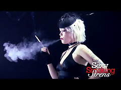 Smoking Fetish - Emily pakwe gadai awek bayar hutang Formal Cigarette Holder