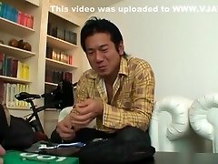 Exotic Japanese slut Yuzu Shiina in Hottest Stockings, Close-up JAV scene