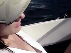 amy anderssen oily sex in the boat