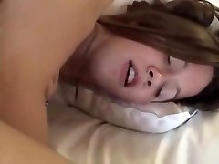 Cute lesbians fuck for the first time