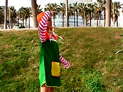 Redhead Pippi LongSucking caught and fucked by a strange