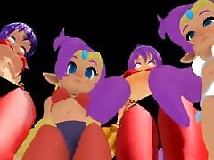 MMD Shantae gust step mom Ghost Dance!