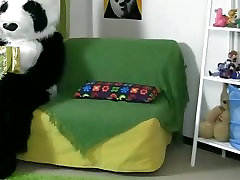 Slutty hot teen gets shagged hard and deep by Panda
