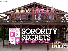 Sorority Secrets - Summer Camp Part 1 novinha levando gosada POV Adventure