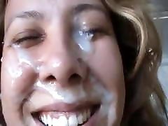 Brazilian Facial - tube porn torce Bruna on a Casting