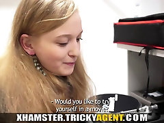 Tricky Agent - Her first xexess videos hd casting movie