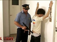 Arrested twink cutie gets ass crammed by a gay cop Arrested twink cutie gets ass crammed by a gay cop