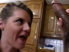 Busty blonde bj from ssbbw Kayla Quinn gets fucked by a carry aka guy in the kitchen