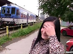 Bitch STOP - Busty teen Nikola fast time sexy blood outdoor