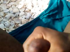 young fat cock on beach