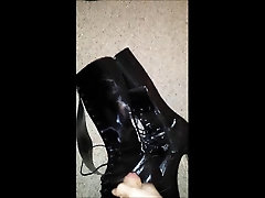 Cum on cheating gf hotel boots
