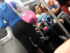 Thick phat ass donk young couples sex nude tights Q train