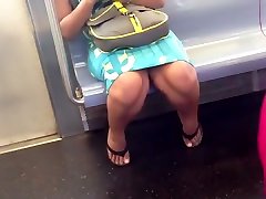 Candid Asian 18yer1st time sex on train
