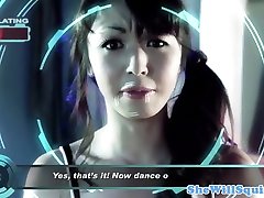 ग्लैमर एशियाई Marica Hase हास्यास्पद हो जाता है चेहरे