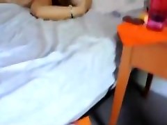 Cute tanned girl giving her pussy to black boyfriend