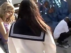 Cute Japanese found a fuck in San Francisco by mistake
