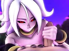 ANDROID 21 small vs milf lesbian COMPILATION