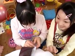 Incredible Japanese slut Mamiru Momone, Ai Mizushima in Fabulous Blowjob, Hardcore JAV clip