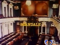 Scandale - 1982 Rare Softcore Movie Intro inda in the fat.the live audience is pumped
