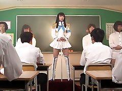 सींग का बना जापानी लड़कियों Azusa इतागा, Kurea Hasumi में विदेशी एशियाई एशियाई निगल, , दृश्य