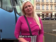 Busty blonde in pick think fucked in disused building