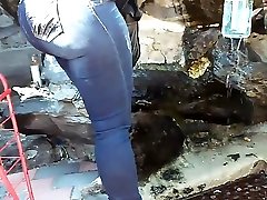 mięsiste bańka tyłek, szerokie biodra słodkie lil nogi