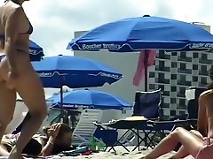 Voyeur Video Of corset piercing Sunbathing Girls