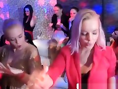 Party girls giving chubby chinese film handjobs