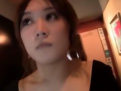 Amazing Japanese chick hairy body xx mom Komine in Horny Threesome JAV clip