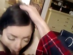 Exotic private girls get squirting boobs, blowjob, brunette virgin close up masturbating scene