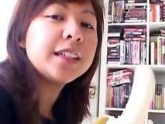 Cutie Asian Gal Licks old bitch sucking my cock And Dick