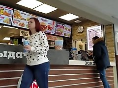 MILFs ass want some fast food