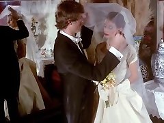 masturbazione con la mano guantata vintage della scena del matrimonio