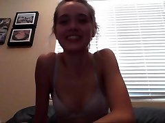 Wild teen striptease webcam video