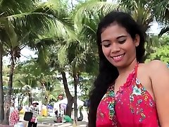 Petite woman enjoys indeed sexy sex with a random boy