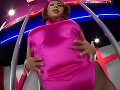 Incredible Japanese chick in Horny Fishnet, Striptease JAV black in need